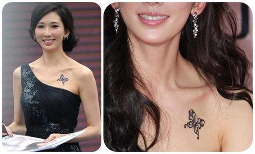 女明星纹身可爱,女明星们的可爱秘密