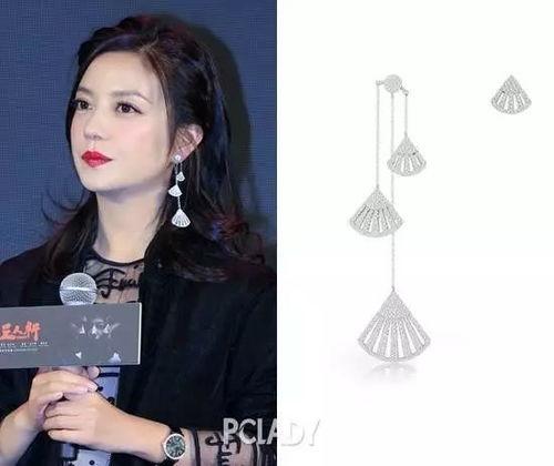 明星不对称耳环,明星们的个性耳环风采