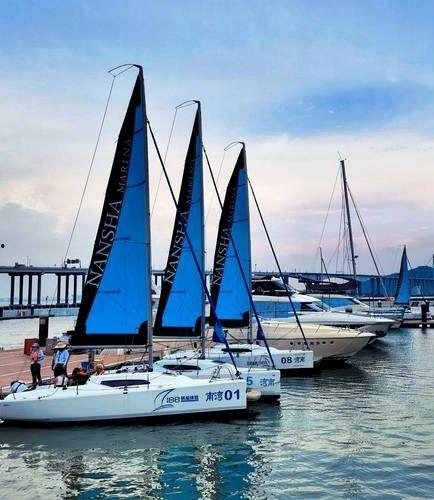 南沙游艇会网红打卡点,网红打卡点的海上风情之旅”