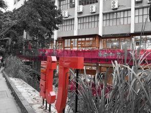 重庆网红马路拍照,打卡拍照的时尚地标