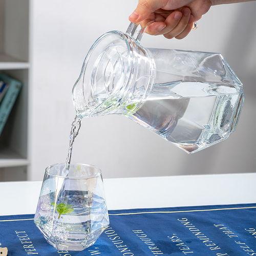 网红玻璃饮品杯图片